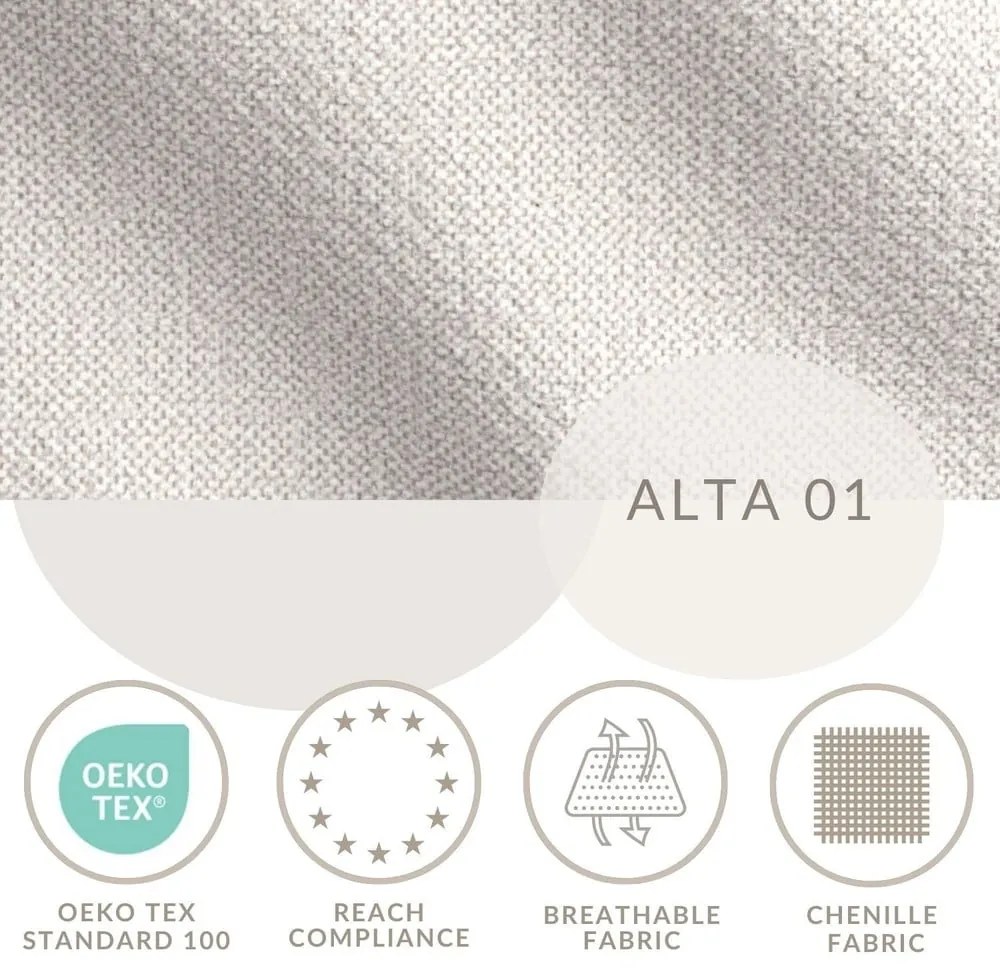 Krémszínű ágyneműtartós boxspring ágy 160x200 cm Monpelli – Maison de Rêve