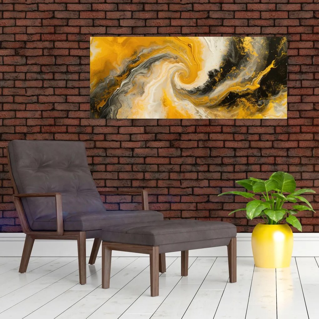 Kép - Spirális absztrakció (120x50 cm)