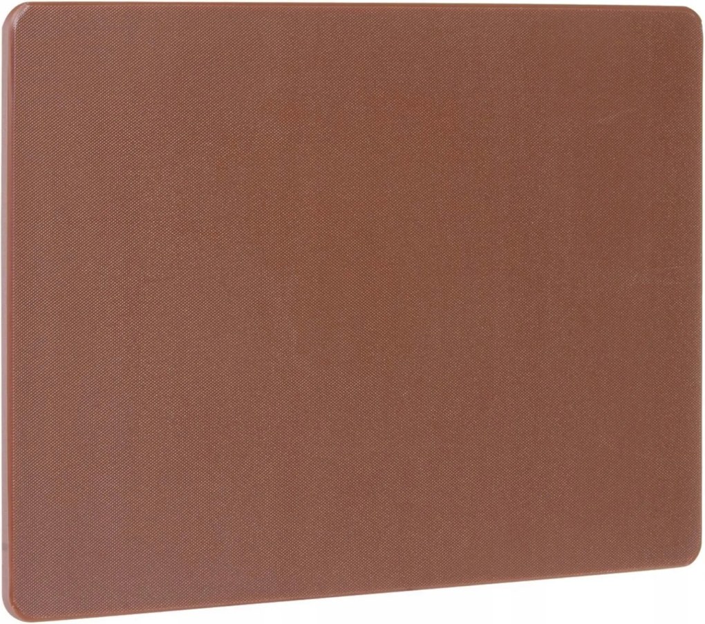 Haccp Vendéglátóipari Vágódeszka Barna 60X40CM Felvágottakhoz