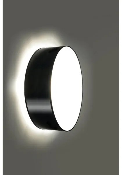 Fali lámpa ARENA 1xE27/60W/230V fekete