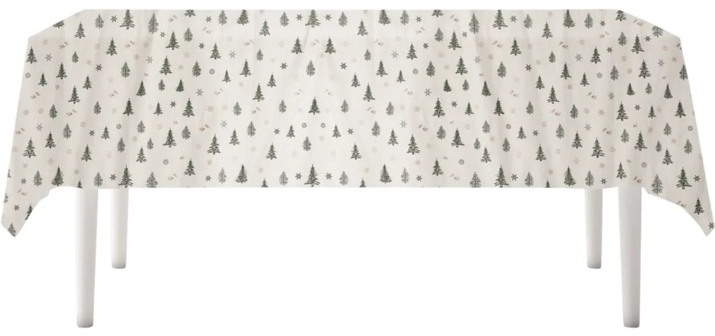 Karácsonyi terítő X-Mas Trees, 140 x 180 cm