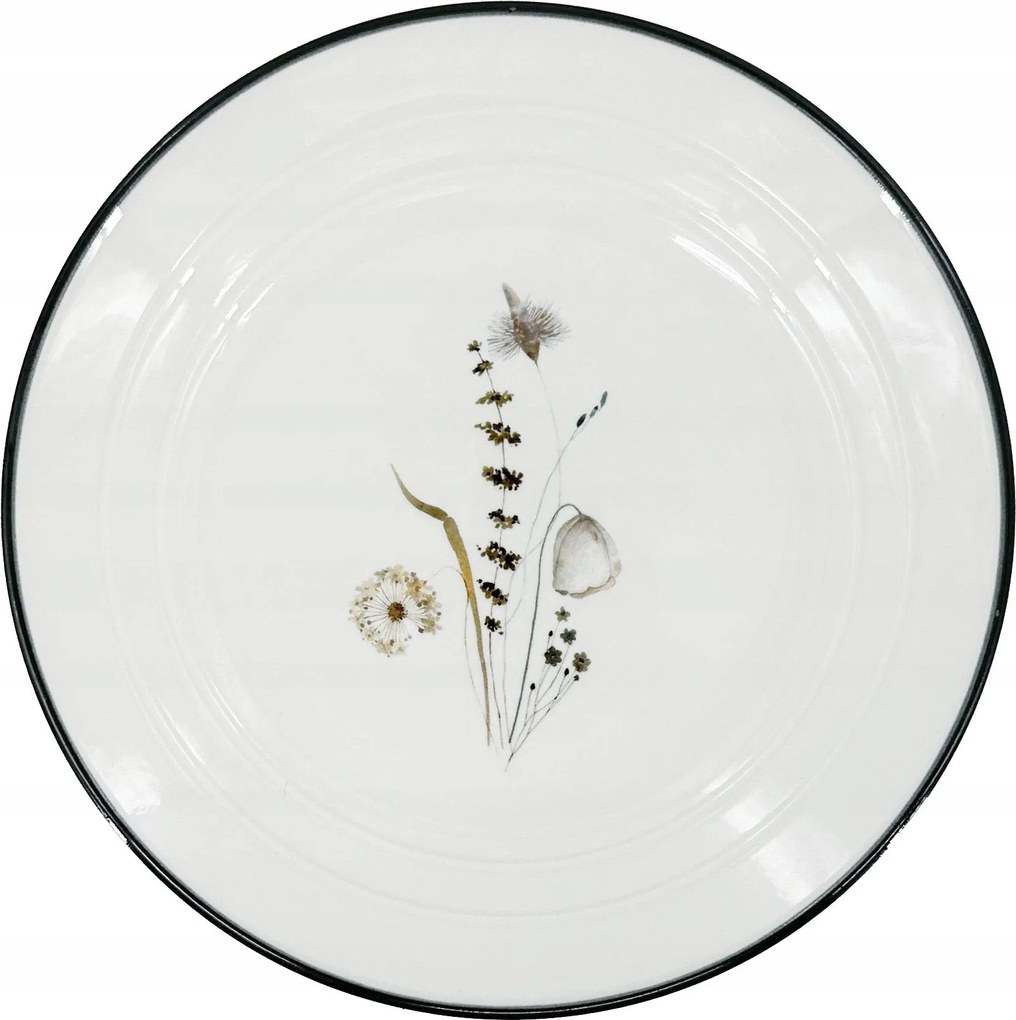 Porcelán desszert tányér Nostalgia Meadow, 21cm