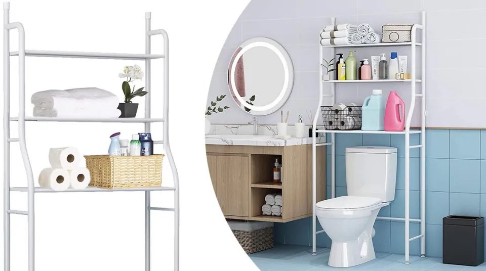 Tároló állvány, 3 polcos