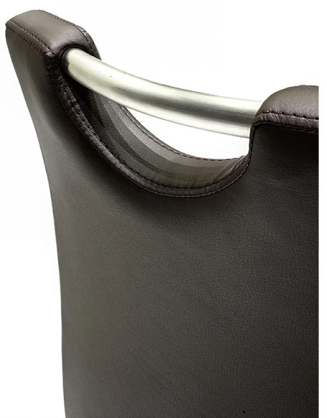 ALESI INOX Bárszék Barna