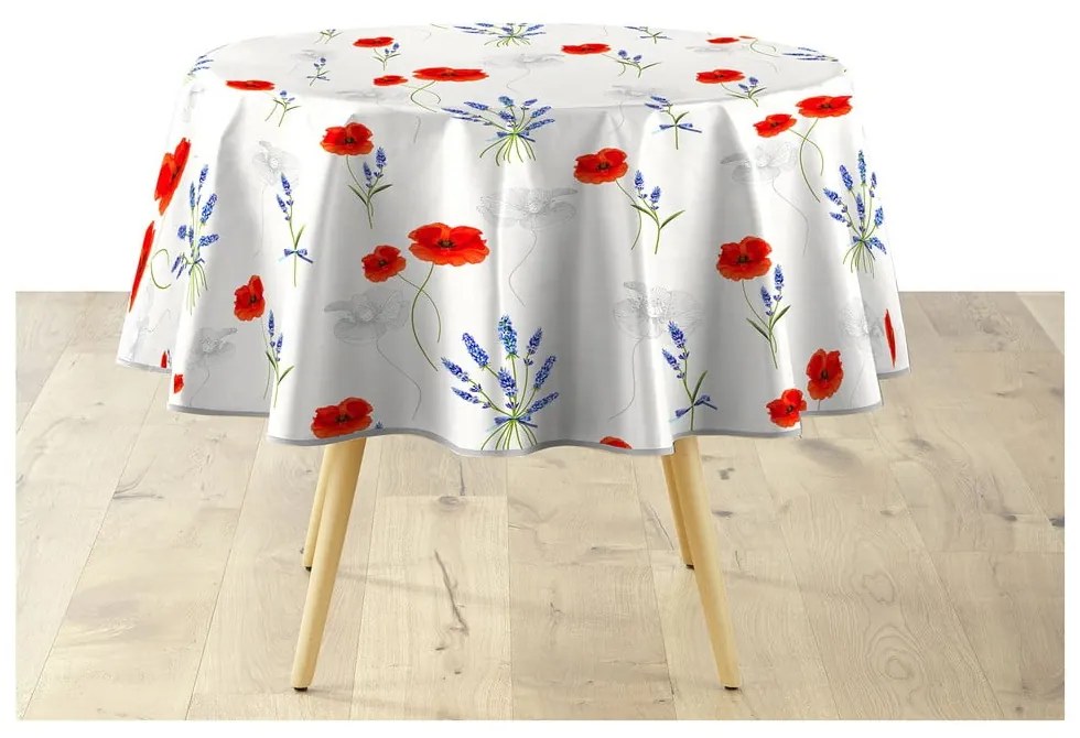 Lemosható asztalterítő ø 160 cm Sisteron – douceur d'intérieur