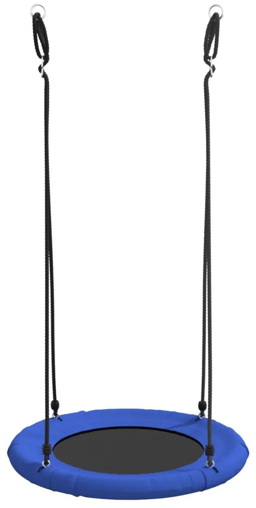 Fészek Hinta - Kék, Ø 100 cm, 100 kg, Oxford anyag