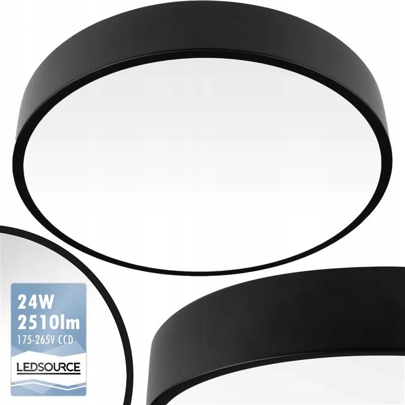 Led Mennyezeti Lámpa Plafon Falra Szerelhető Led Panel 24W Prémium 30cm Nagy