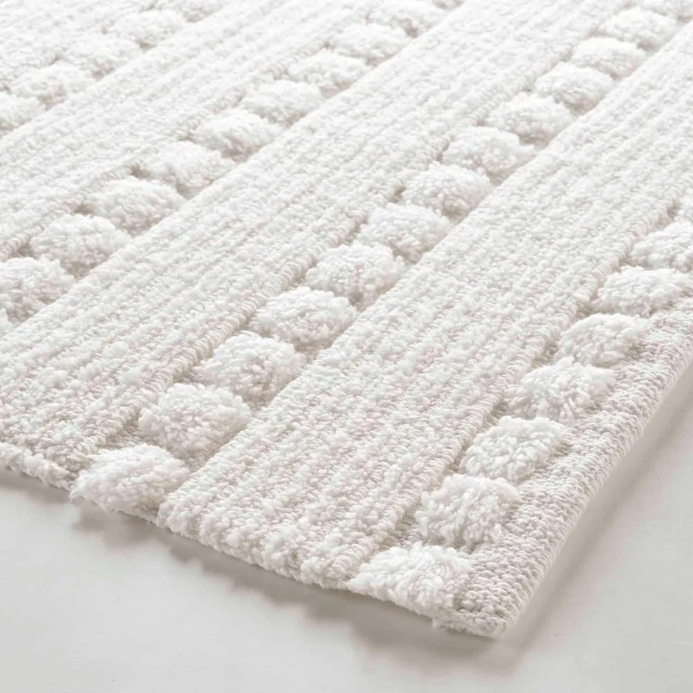 Fehér fürdőszobai kilépő 50x80 cm Cleonis – douceur d'intérieur