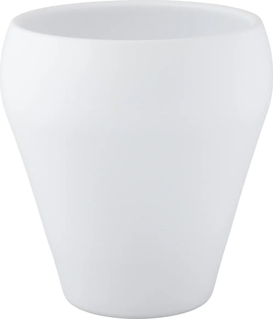 Bella kerámia kaspó Fehér Matt átm. 16cm