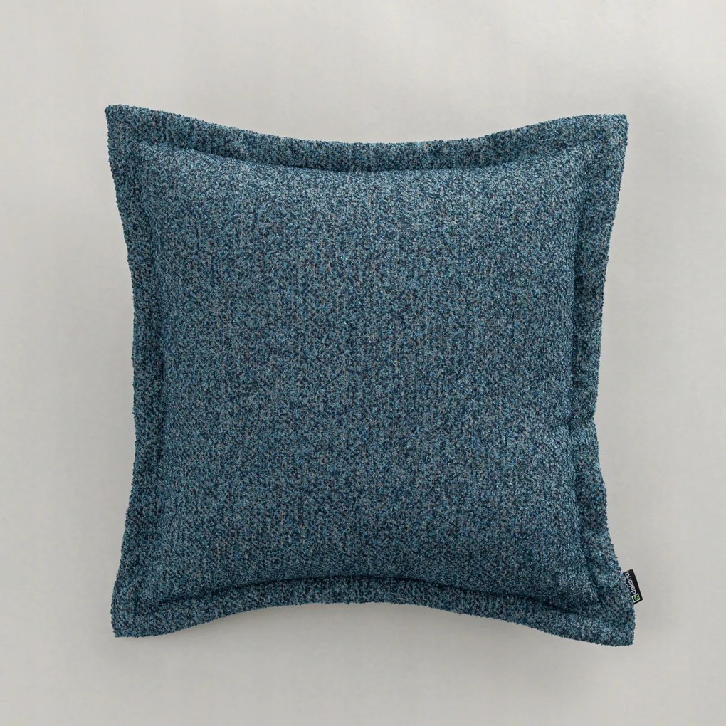 Párnahuzat 45x45 kék-sötétkék melange
