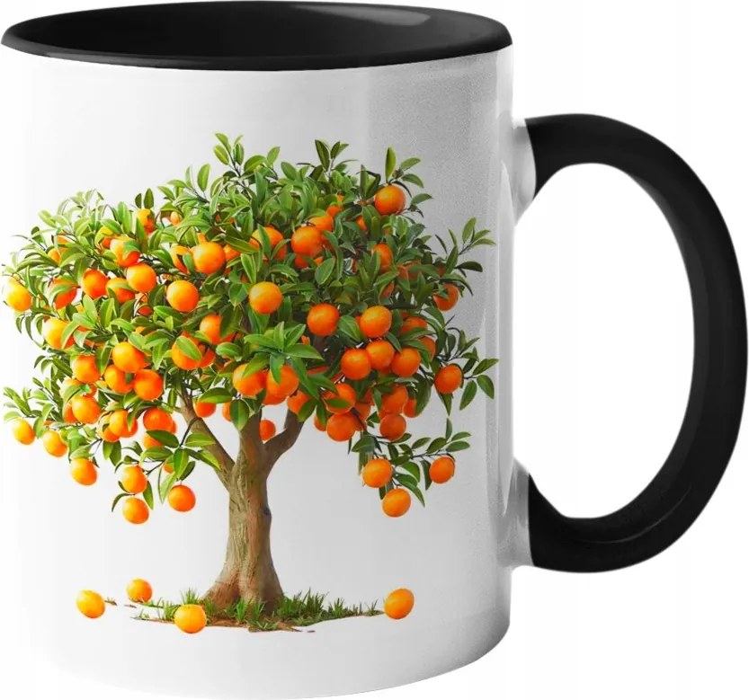 Látványos Bögre Narancsfa Szicíliai Citrus Kerámia 330ml.