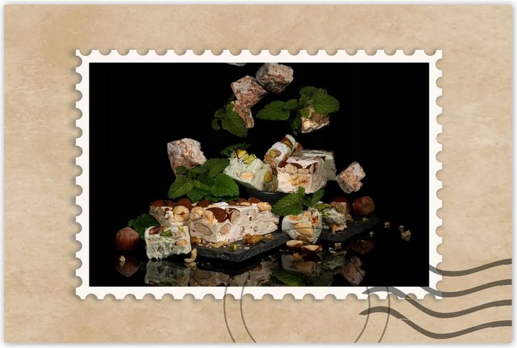 Poszterek 120x80 Nugát mézes dióval