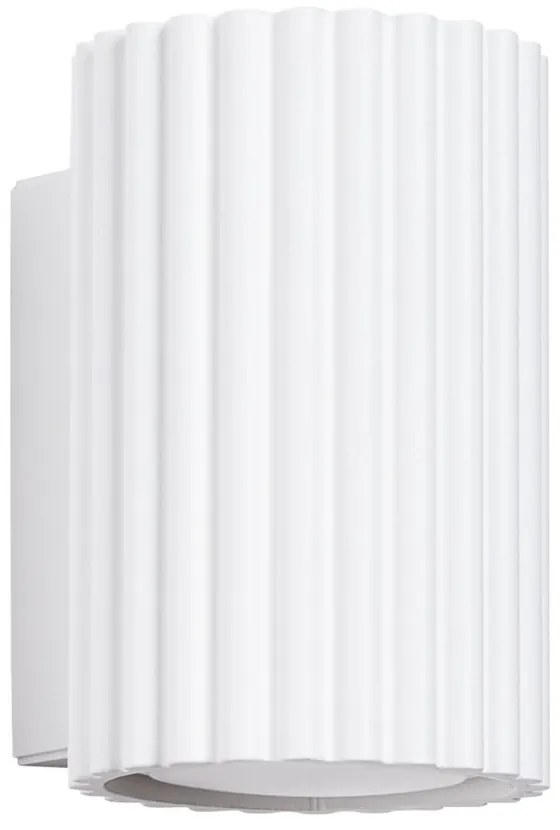 Fehér fali lámpa Gleam – Sollux