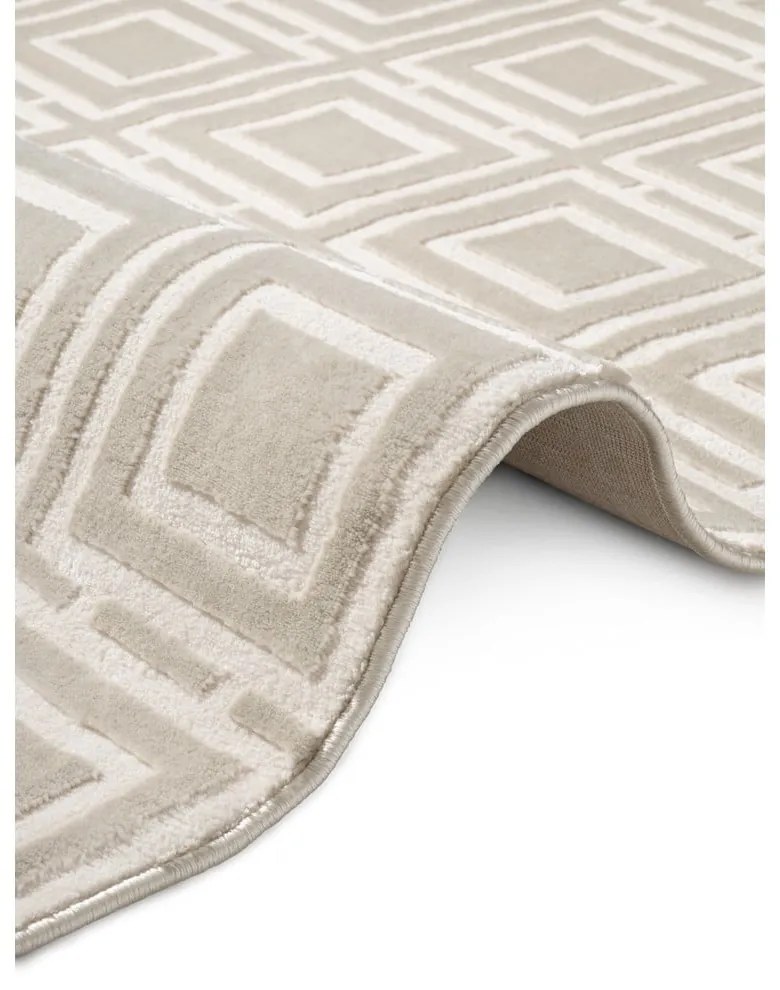 Krémszínű szőnyeg 120x170 cm Perles Howlite – Elle Decoration