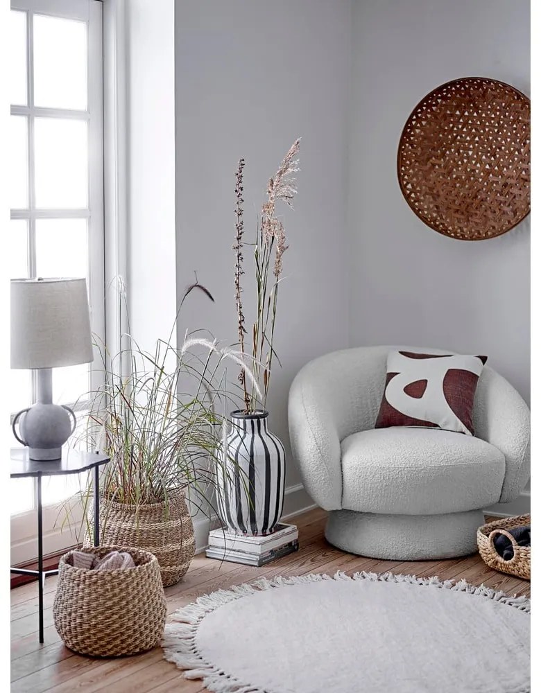 Szürke-bézs asztali lámpa Kean - Bloomingville