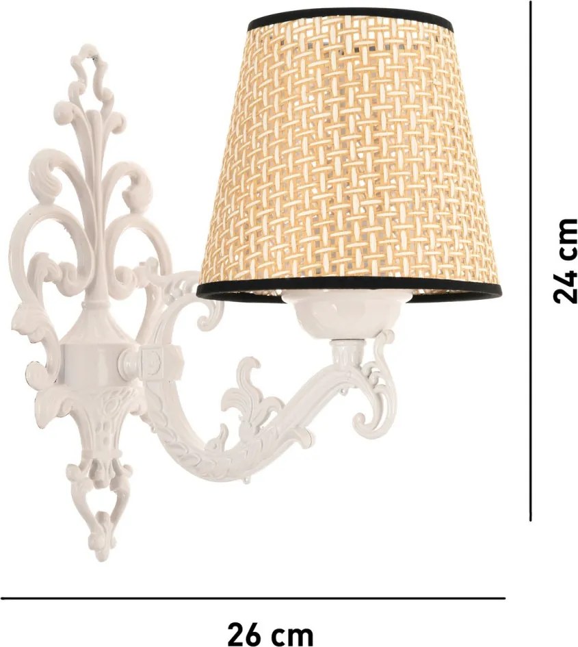 Claire Coral - Natural, White