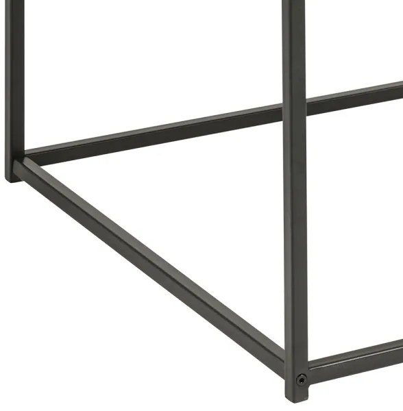 SARON dohányzóasztal tölgy/fekete