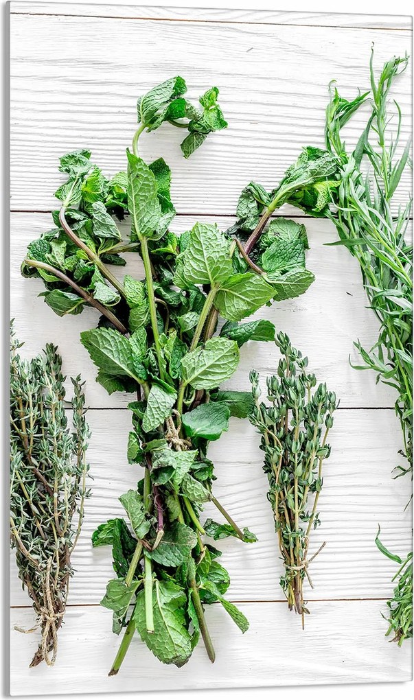 Üveg Vágódeszka 30x52 Fűszerek a Konyhába