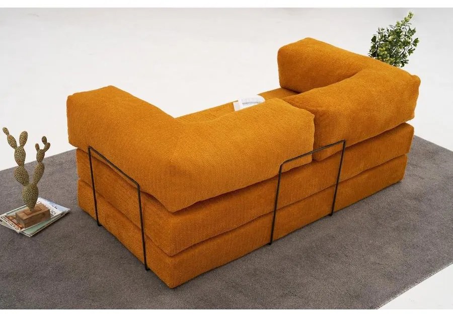 3 személyes kanapé Comfort - Narancssárga