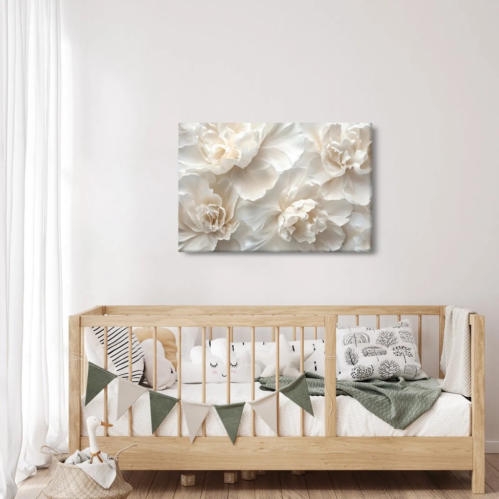 Kép - Finom bazsarózsák (90x60 cm)