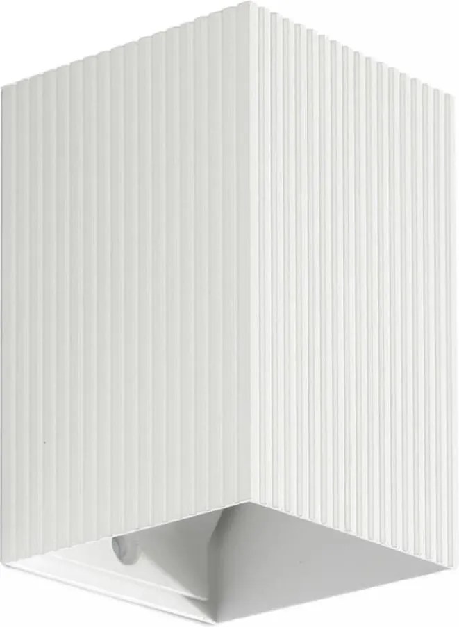 FARO 40534 - Fali lámpa SOLE 1xGU10/8W/230V fehér csipkézett szögletes