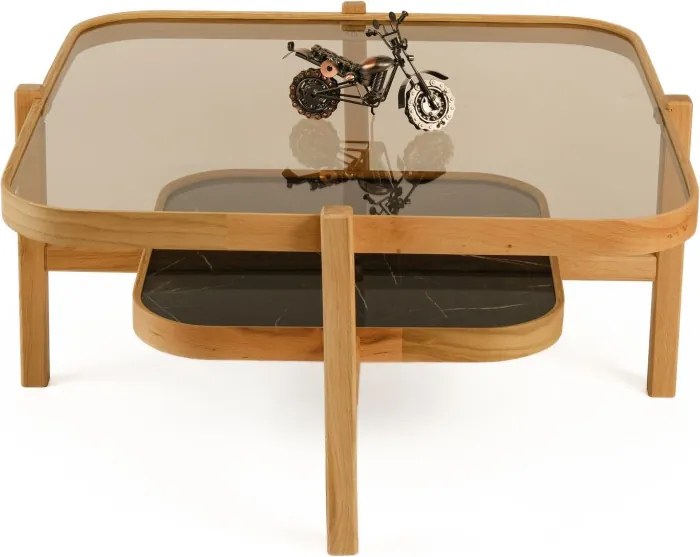 Olimpus 90 - Oak, Black Marble