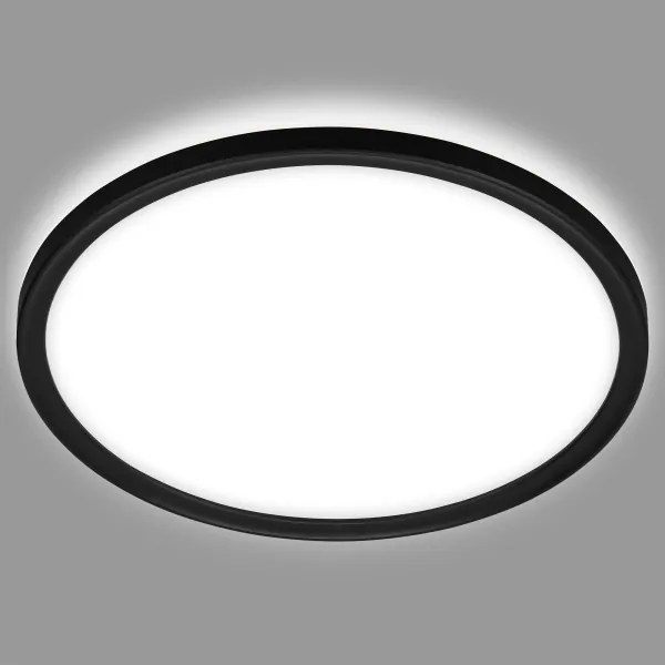 Briloner 3642-415 - LED Fürdőszobai mennyezeti lámpa SLIM LED/19W/230V IP44 fekete