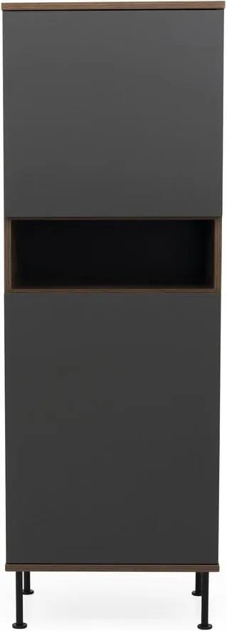 Daxx antracitszürke szekrény, 56 x 161 cm - Tenzo