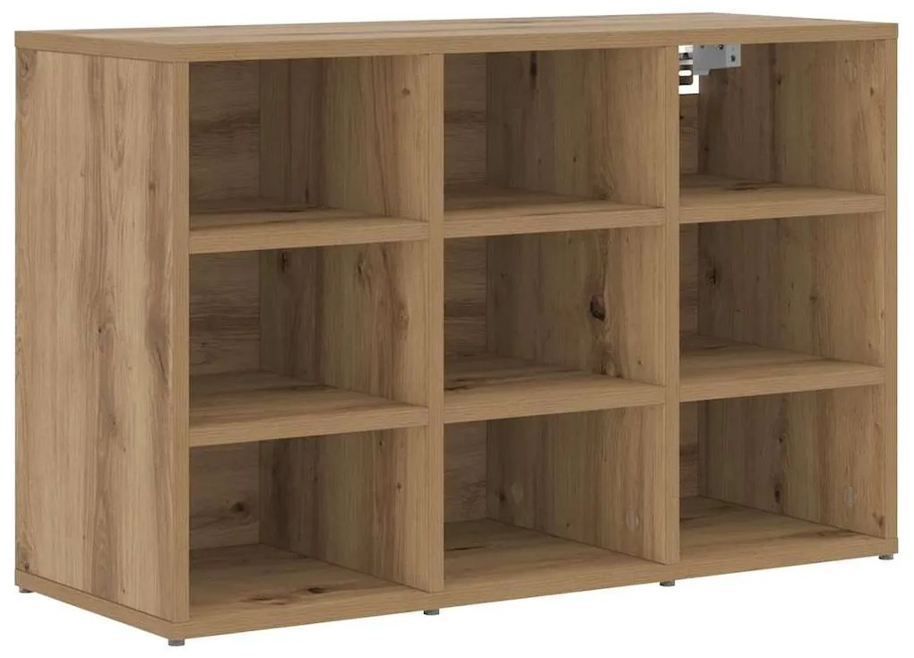 Cipősszekrény kézműves tölgy 77.5 x 30 x 51 cm Faanyag