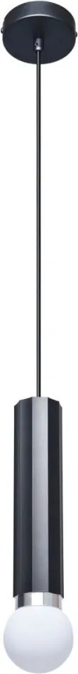 Italux Macera PND-33849-1-BK Függőlámpa 1x40W/E27 IP20