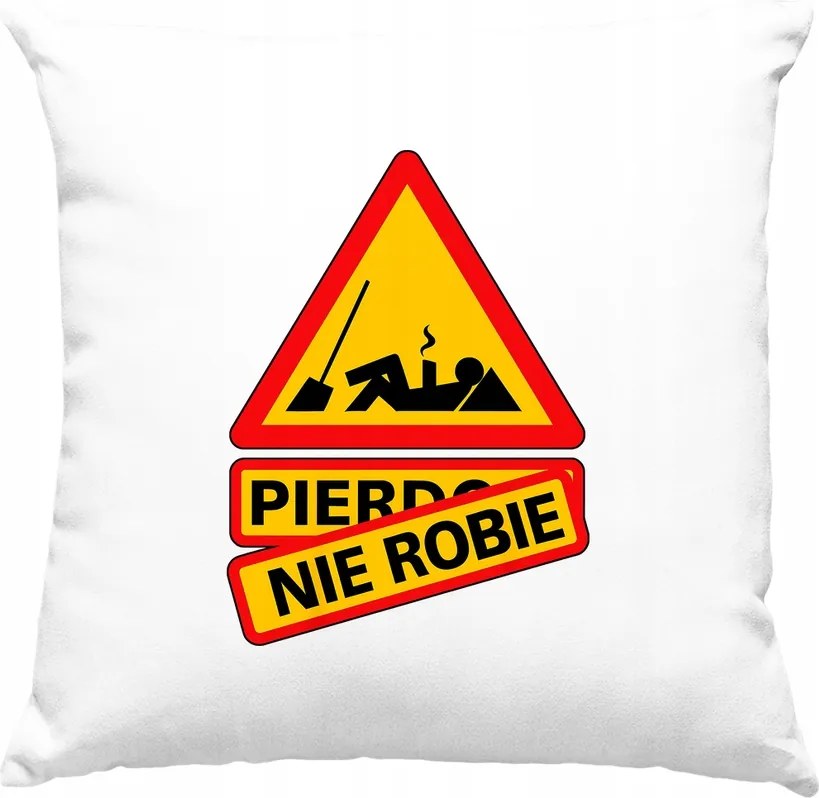 Párna A lustaság jele vicc Fehér