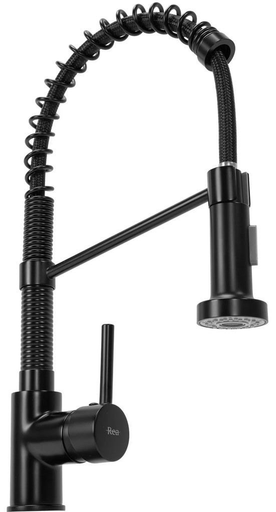 Konyhai csaptelep Rea Spring black