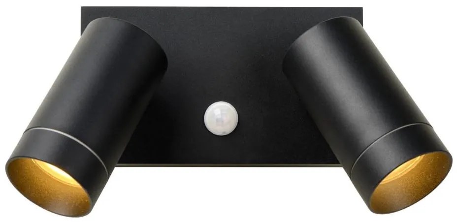 Lucide 09831/02/30 - Kültéri lámpa TAYLOR szenzorral 2xGU10/50W/230V IP54