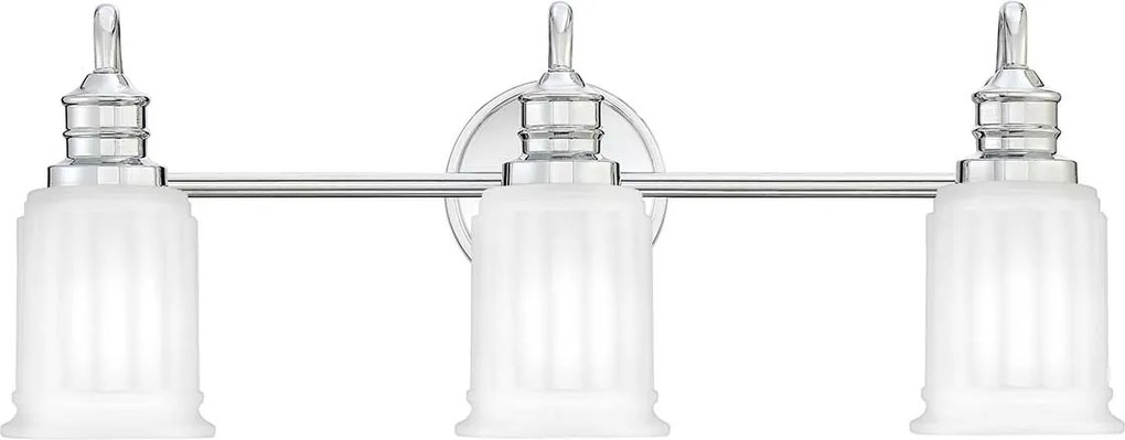 Quoizel klasszikus tükör világítás swell króm elsqz-swell3-pc-bath IP44