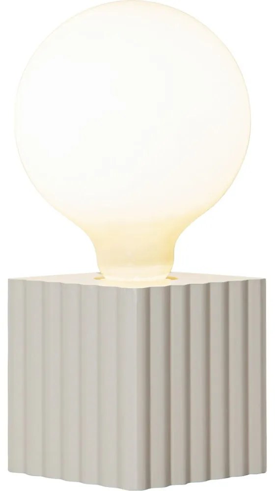 Világosszürke lámpa állvány 10 cm Box – Star Trading