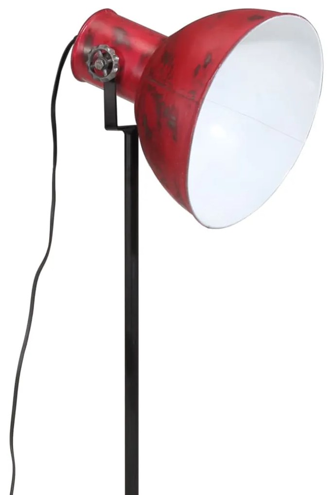 kopott piros fali lámpa 25 W 75x75x90-150 cm E27