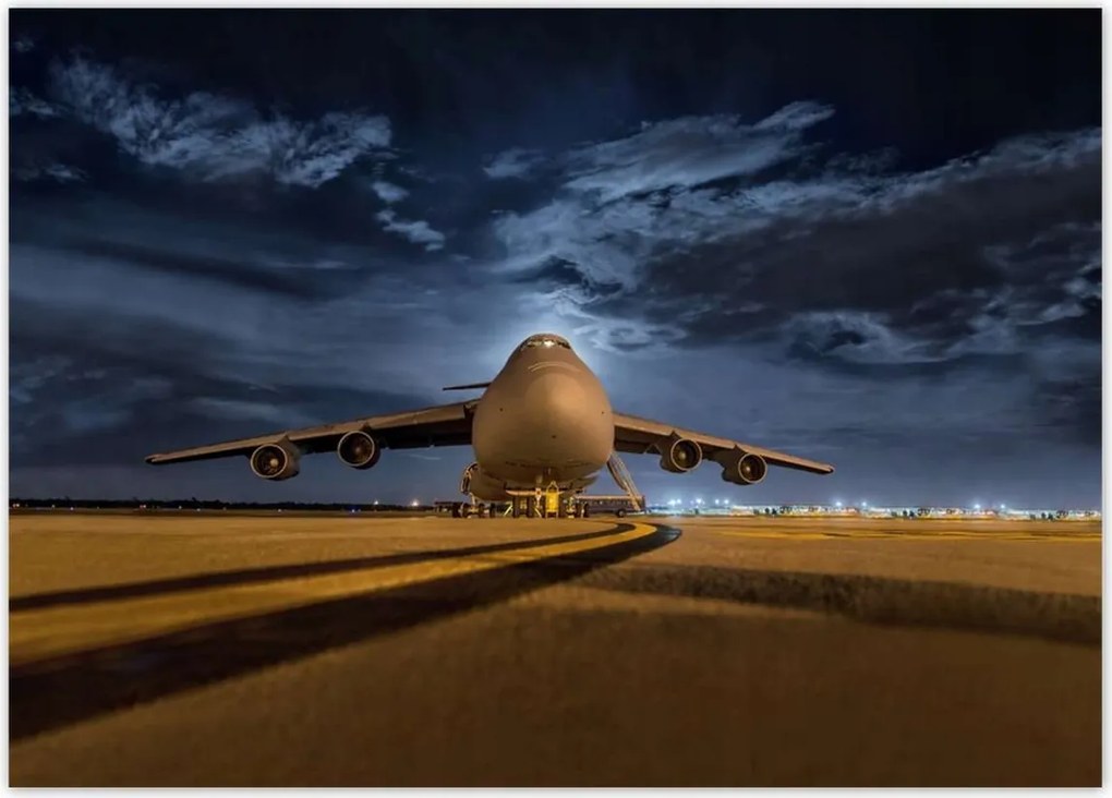 Poszterek 70x50 Nagy repülőgép repülőtér