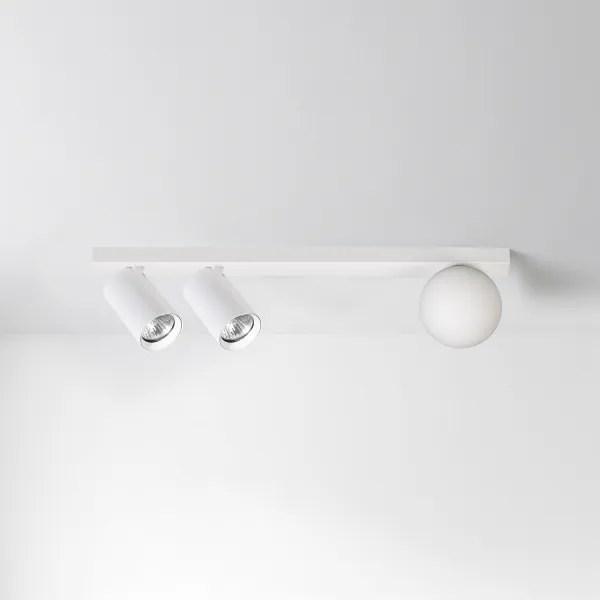 Brilagi - SELE BALL spotlámpa 2xGU10/30W/230V + 1xG9/10W fehér