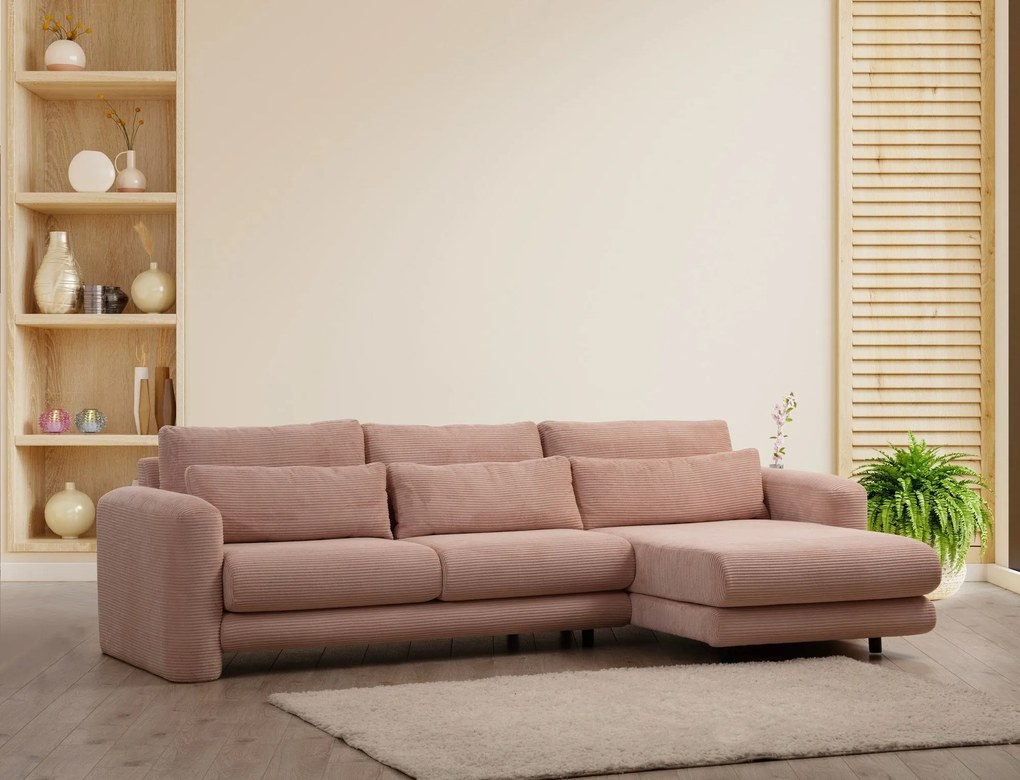Sarokkanapé Lily Jobbos Pink