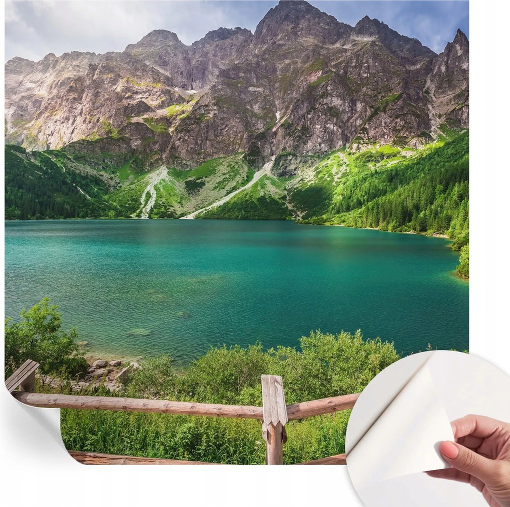 Öntapadós Stílusos Dekoratív Fotótapéta Hegyi táj 250x250 cm