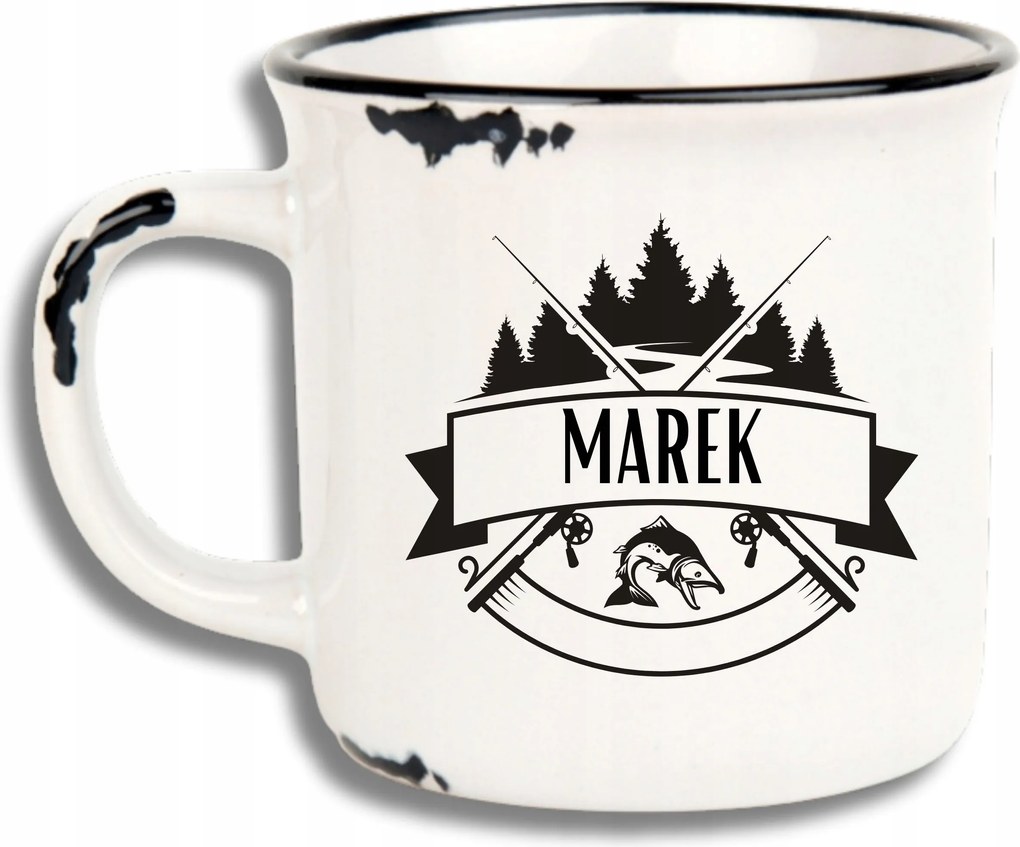 Bögre Fehér Retro Vicces Ajándék Apák Napja Név