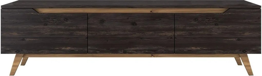 Dita Black and Walnut TV-asztal