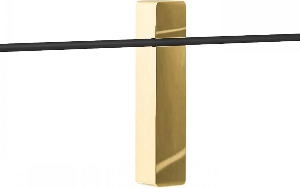 Fali Lámpa Arany BENE PARETTE NERO GOLD ORLICKI OR85082
