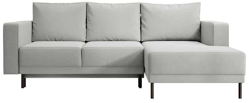 Sarokkanapé Rodriguez mini (J) (szürke + fekete) . 1099545