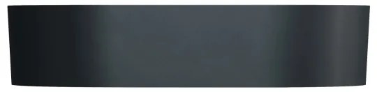 OMNIRES OVOUNBLV - OVO 55x36 cm mosdó, dolomit, matt fekete láva