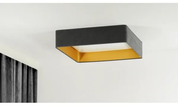 Brilagi-LED Dimmelhető lámpa VELVET SQUARE LED/36W/230V Wi-Fi Tuya + távirányító szürke