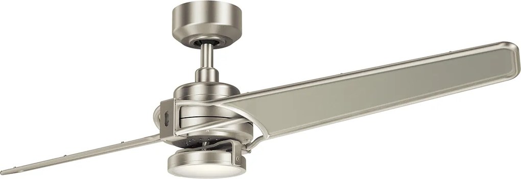 Kichler modern mennyezeti ventilátor xety nikkel pezsgő elsklf-xety-56-bn