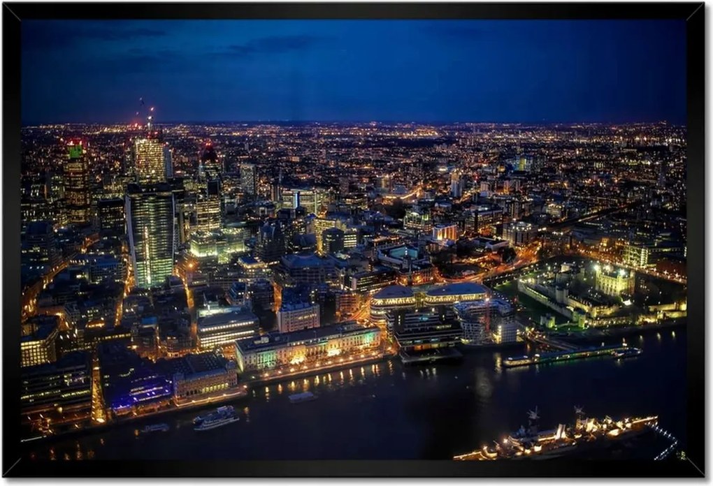 Poszterek keretben 60x40 Éjszakai London