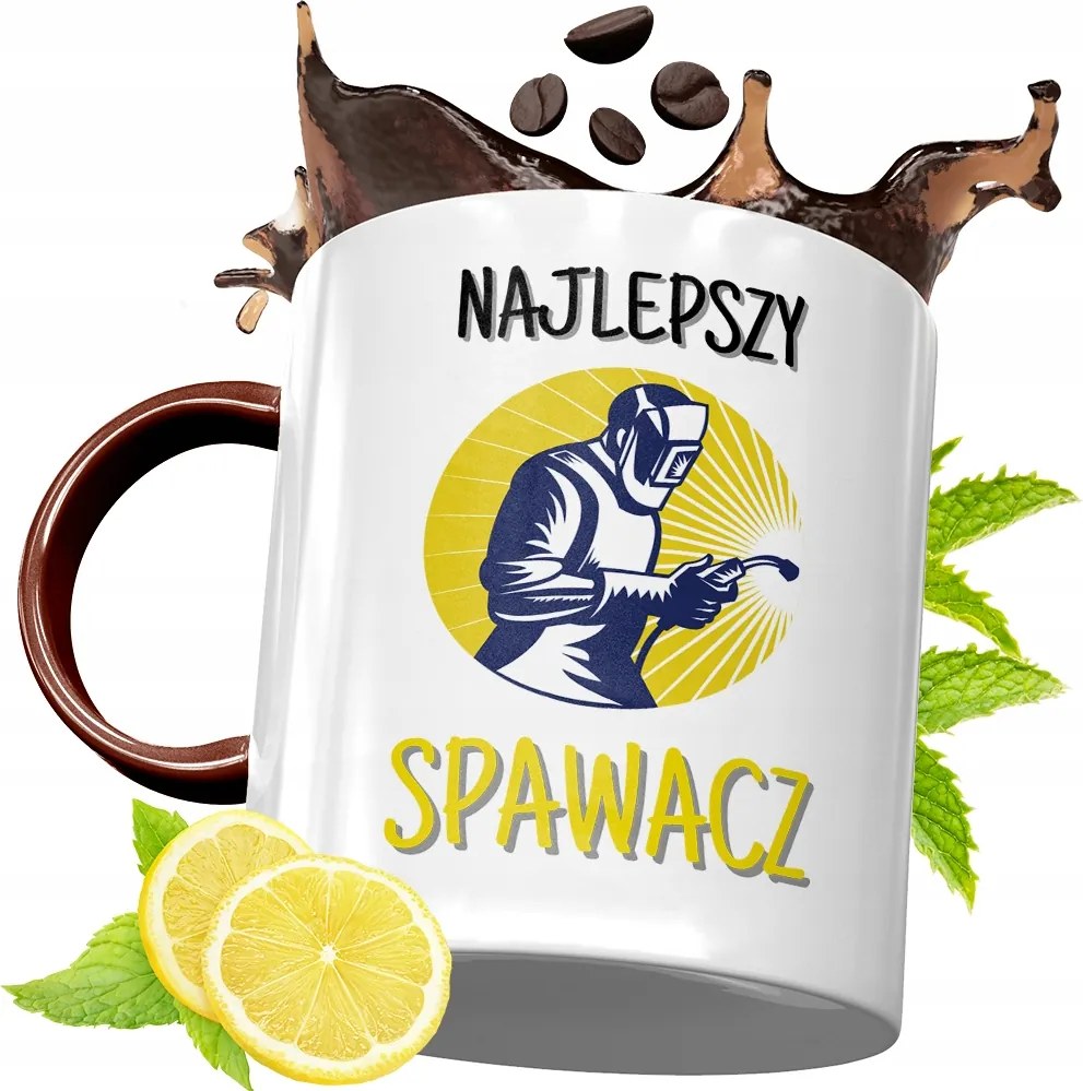 Bordó Bögre Hegesztőnek Születésnapi Ajándék fényképes nyomtatással