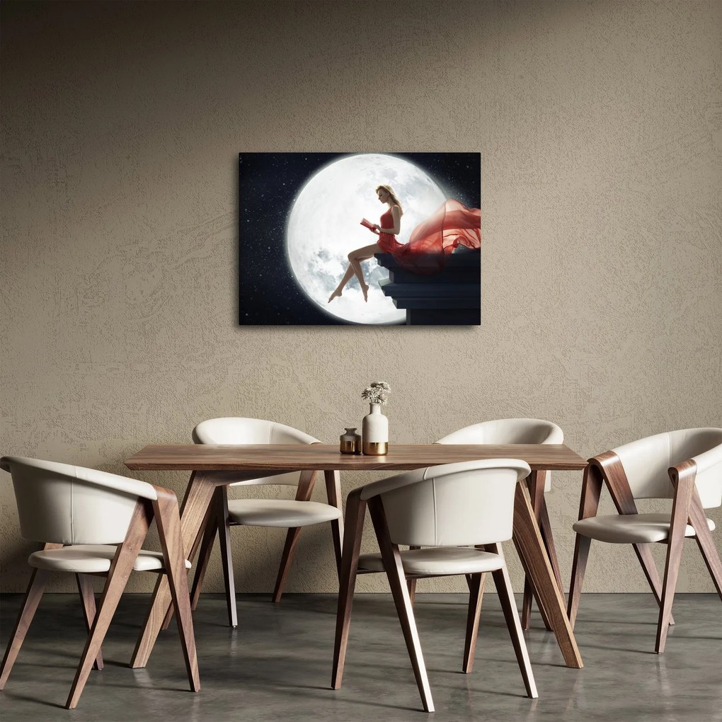 Kép - Nő a holdfényben (70x50 cm)